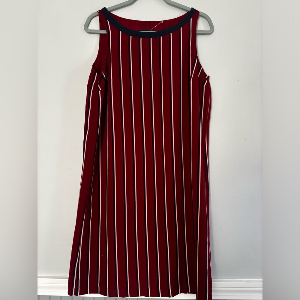 Tommy Hilfiger Striped Sleeveless Dress Size Medium